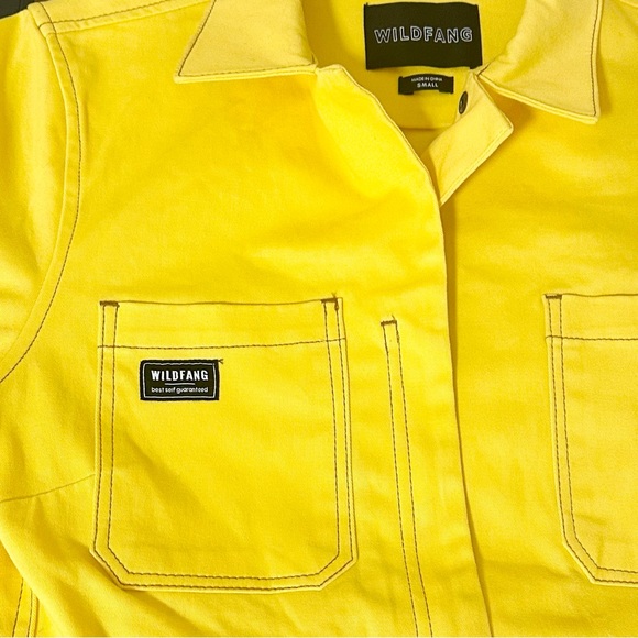 Wildfang The Essential Long Sleeve Coverall Small EUC - Picture 3 of 6